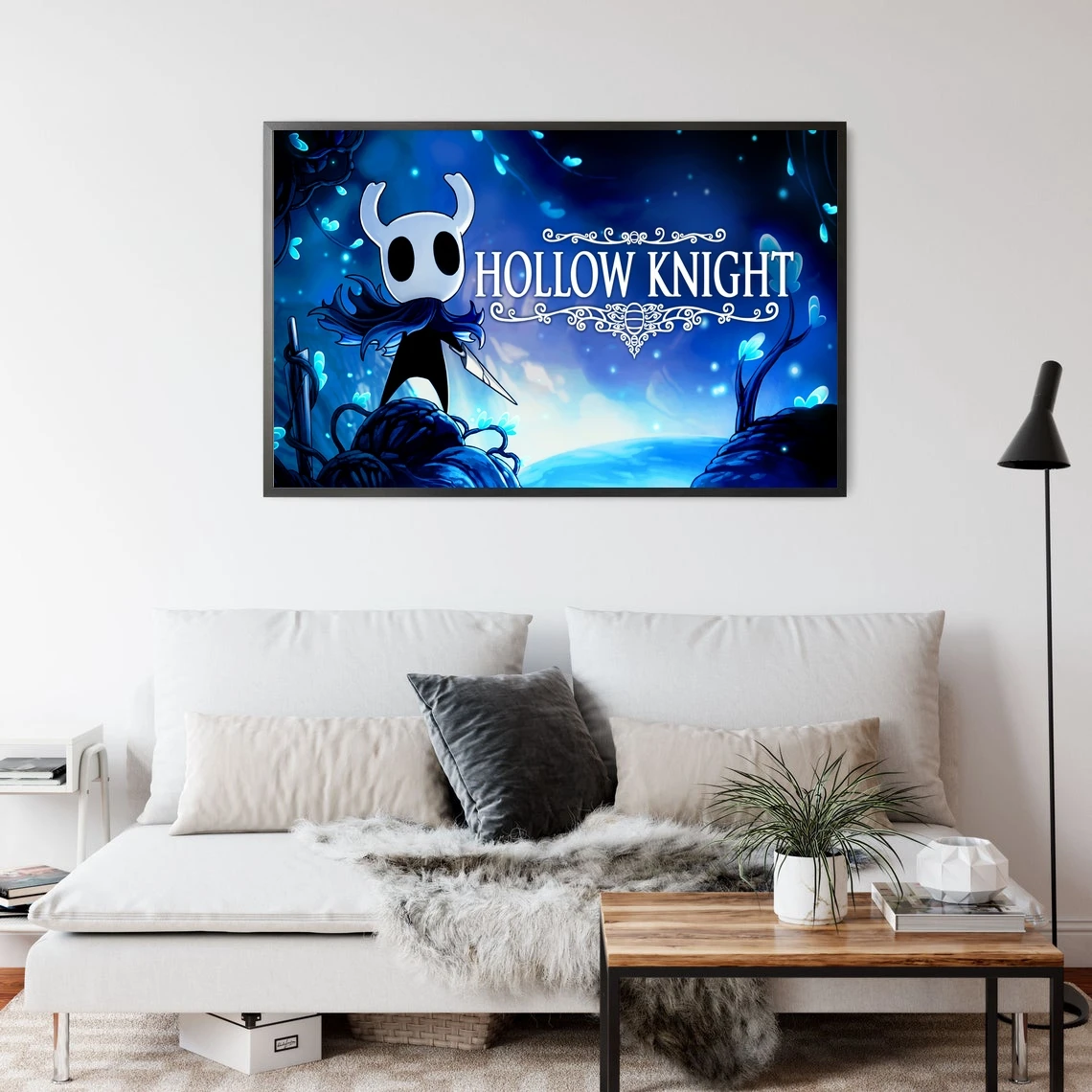 

Hollow Knight Video Game Canvas Poster Home Wall Painting Decoration (No Frame)