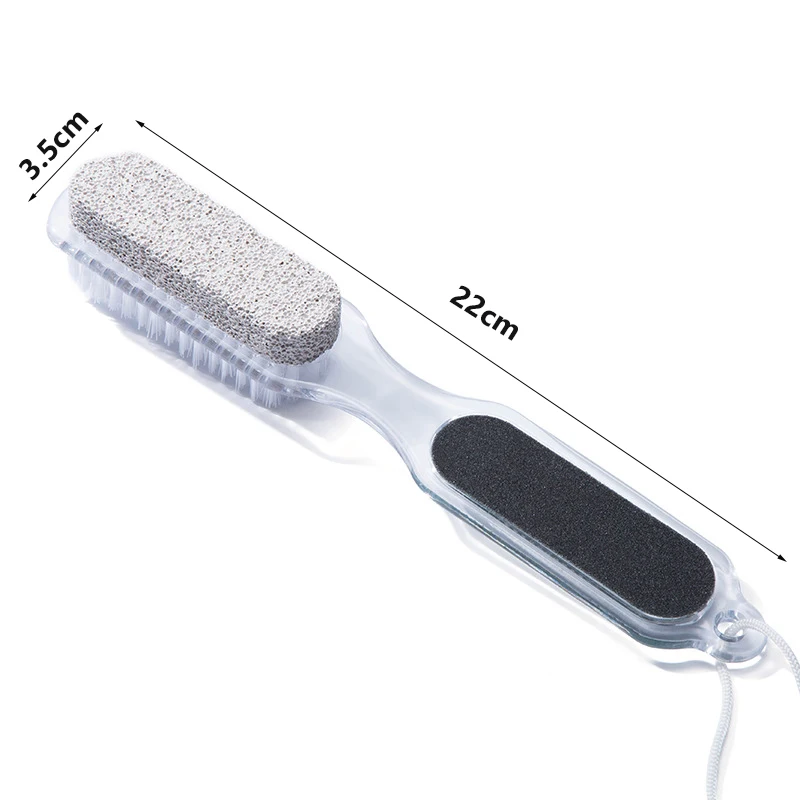 Пилка Для Ног 4 в 1 Массажная щетка с пемзой отшелушивающая и омертвевшая кожа