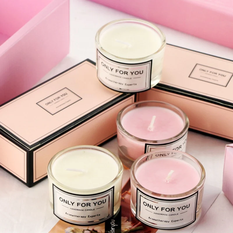 Свеча с натуральными ароматами кокосовый воск уникальный соевый подарки ручной