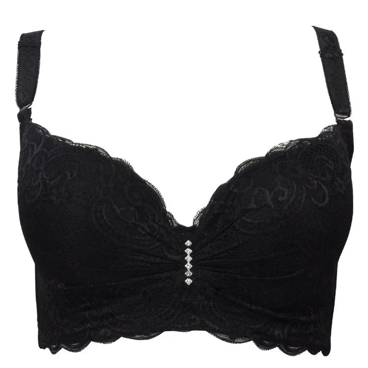 

Best selling explosions with steel ring lingerie sexy lace thin section adjustment type large size bra comfortable underwear