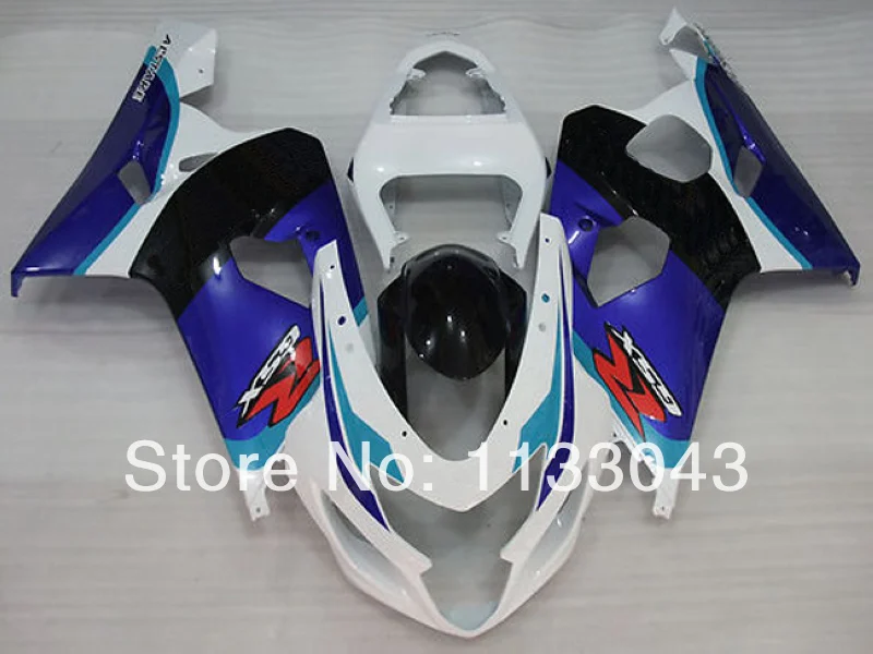 

Injection Fairing Kit For SUZUKI Blue Black GSXR600 750 04 05 GSXR600 750 2004 2005 GSXR600 GSXR750 04 05 GSXR600 750 K4 04 05