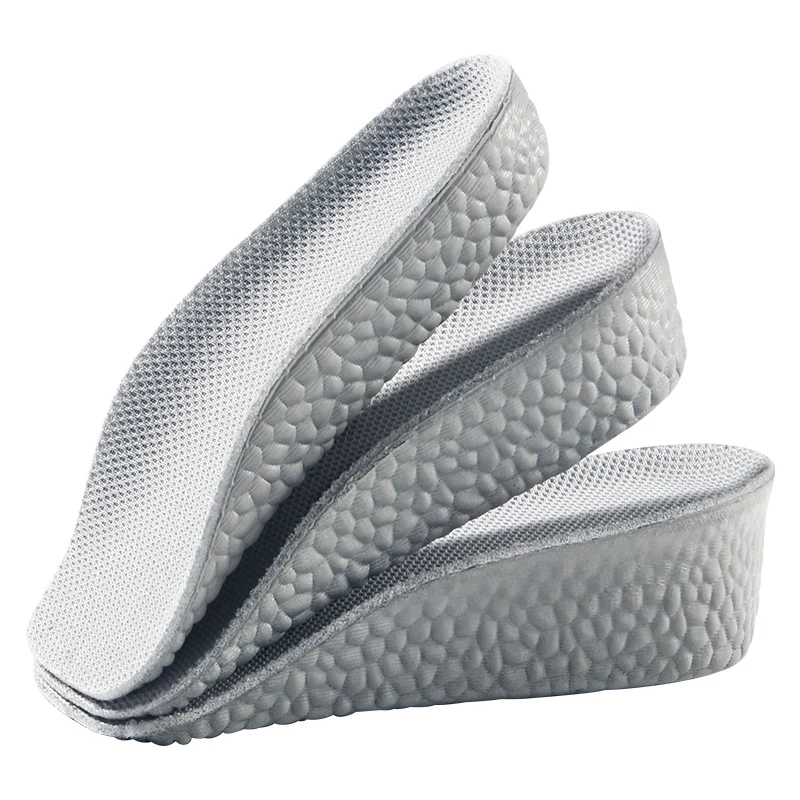 BAOMILI Increase Height Insoles Arch Support Soft Elastic Lift for Men Women Shoe Pads 1.5CM 2.5CM 3.5CM Heighten Lift