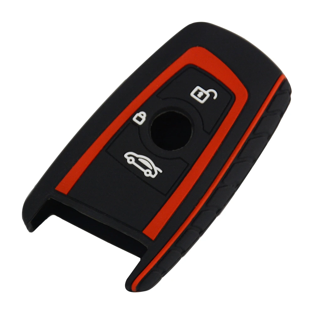OkeyTech 3/4 кнопочный силиконовый чехол для ключа BMW 1 2 3 5 7 серии F10 F20 F30 335 328 535 650