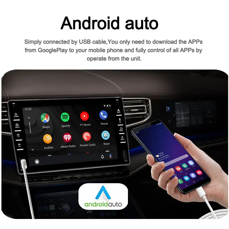 Автомагнитола 2 Din 8 дюймов Bluetooth мультимедийный плеер FM встроенный