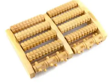 Деревянный роликовый массажер для ног деревянный рефлекторный массаж ухода за