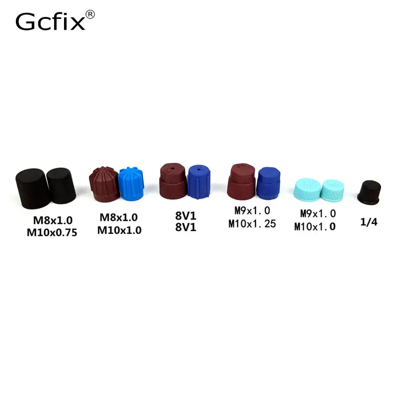 77 шт. A/C R134a R12 Высокий Низкий боковой клапан ядро сиденья сервисный порт фитинг