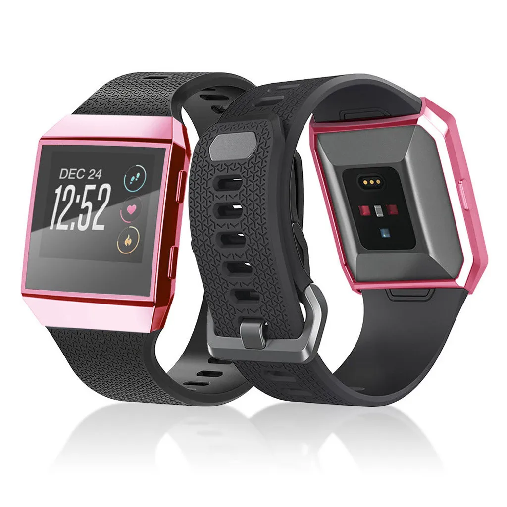 20/все вокруг экрана Защитный чехол для Fitbit Ionic Смарт часы покрытие из ТПУ протектор экрана закаленное 3D полное покрытие