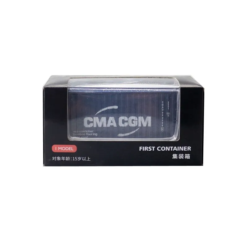 Литая металлическая игрушка масштаб 1:60 модель 20 футов Международная морская