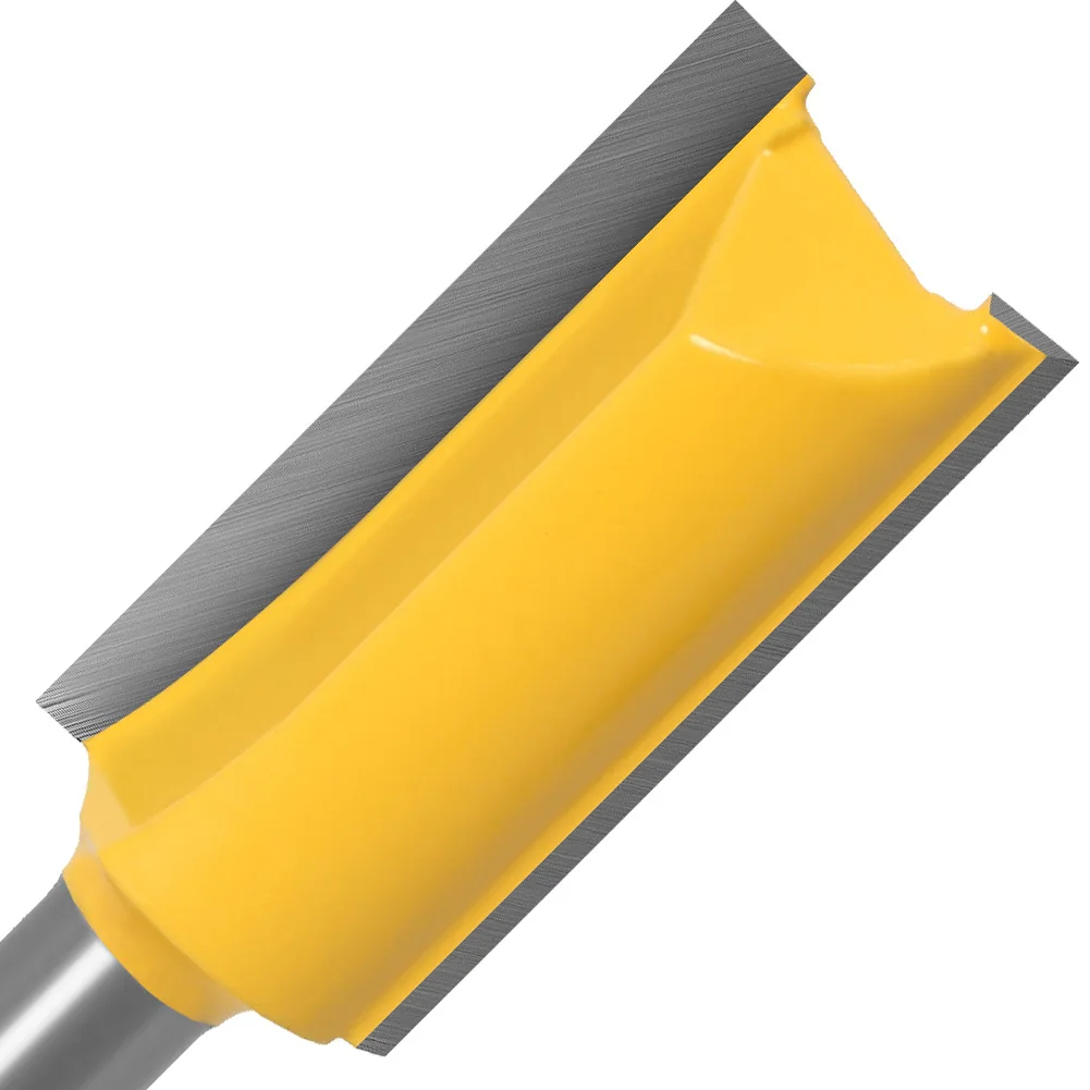 

5PC/Set 1/4" 6.35MM Shank Milling Cutter Wood Carving Straight Knife Router Bit Milling Tools Set Wood Slotting Trimming Cutting