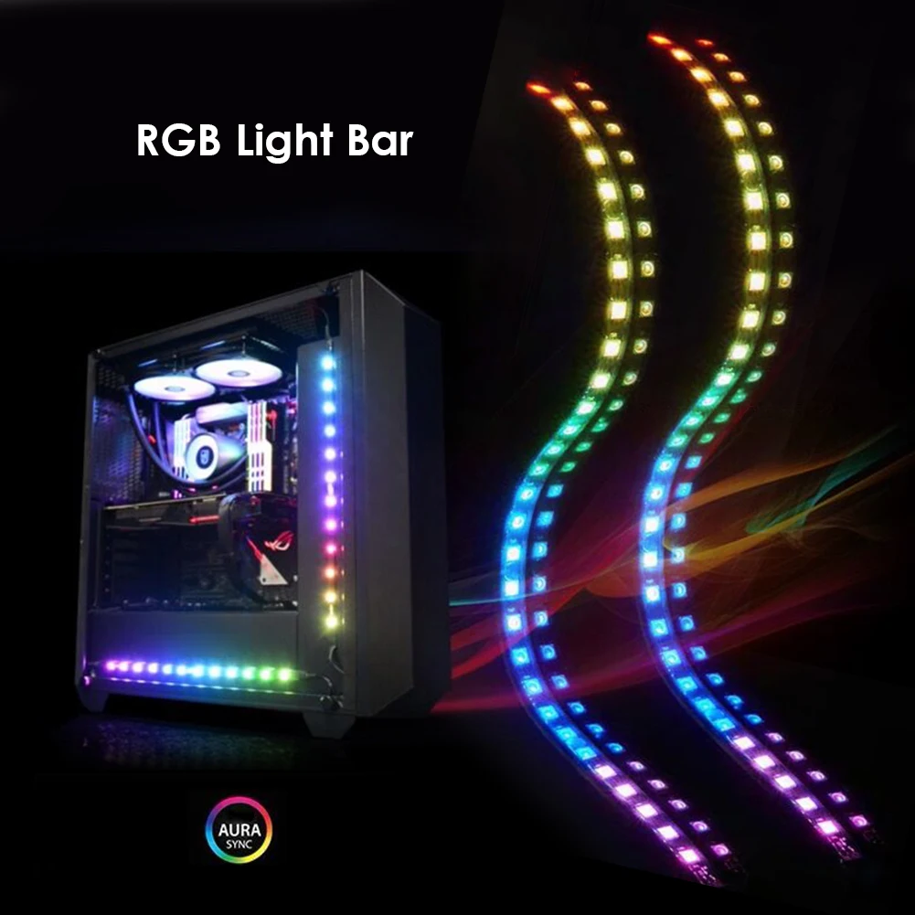 Светодиодный светильник RGB 200PRO 2x адресуемый гибкая лента декоративная лампа