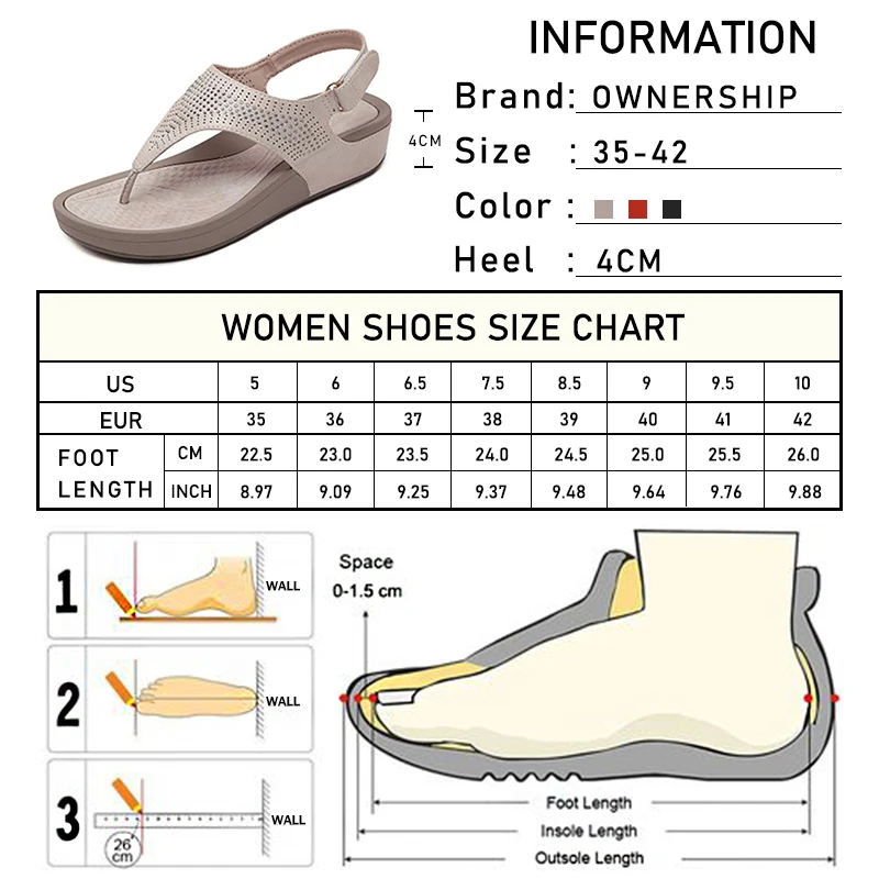 Женские босоножки Женская однотонная обувь вьетнамки на застежке липучке
