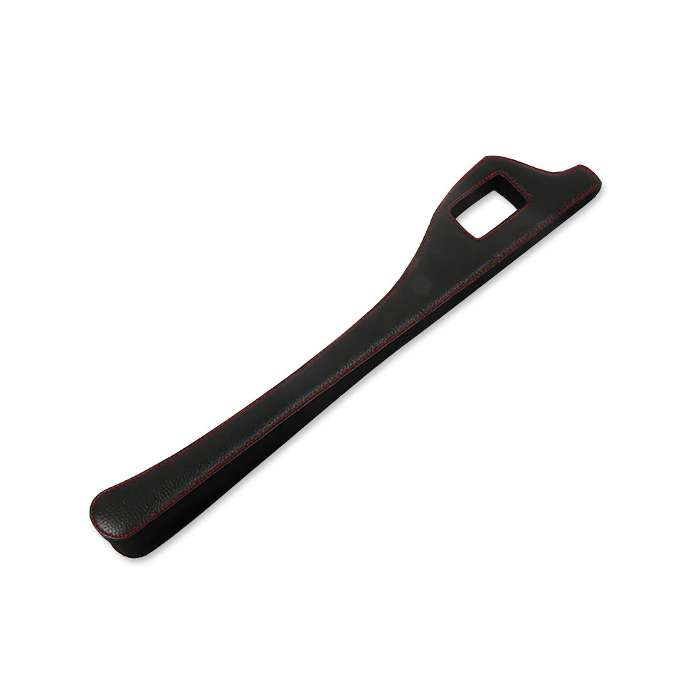 1 pcs Black right Кожаная подушка для автомобильного сиденья, герметичная пробка, защита для автомобильного сиденья, Накладка для украшения автомобиля, защита от просачивания швов - Название цвета: 1 pcs Black right