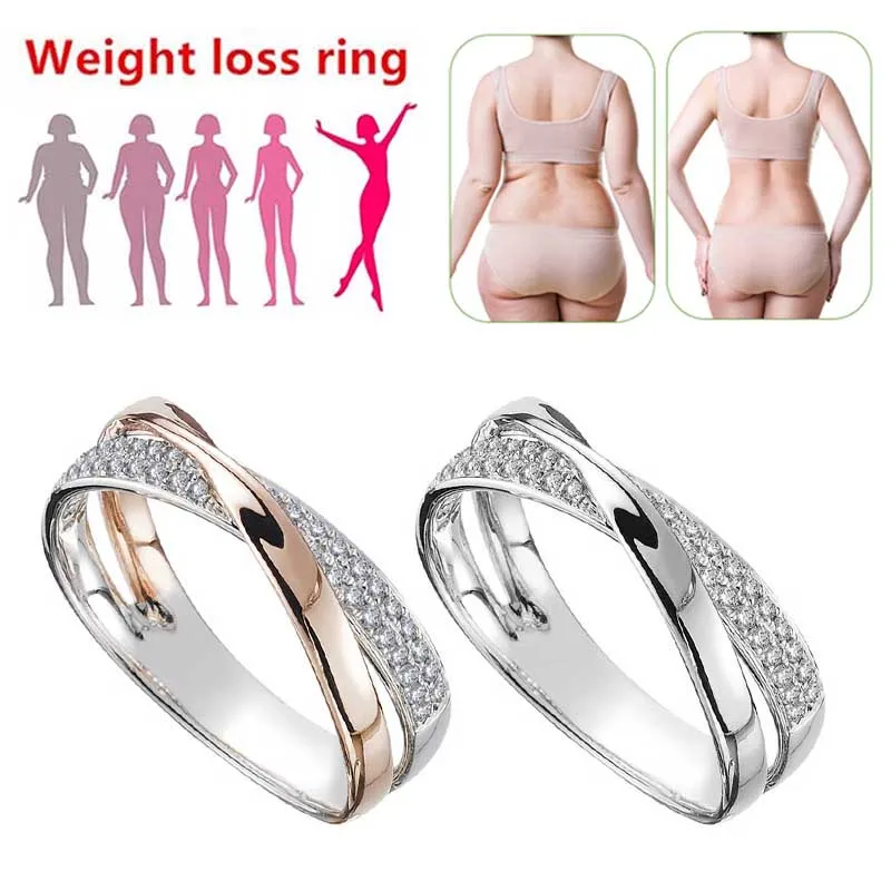 

Slimming Ring Weight Loss Health Care Fitness Jewelry Burning Weight Design Opening Therapy Lose Fashion X Magnetic