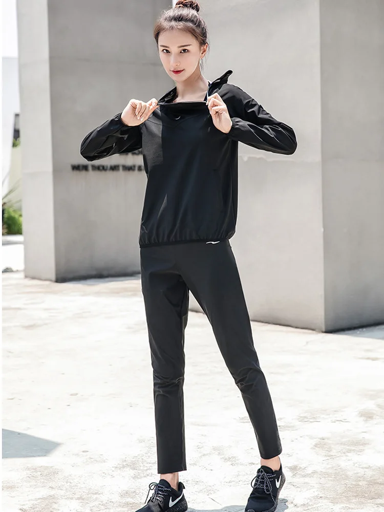 Женский костюм-сауна для похудения тренировочные костюмы спортзала