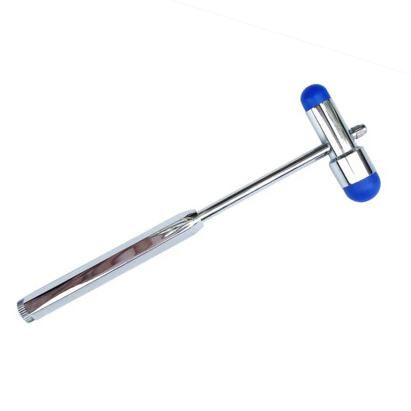 

Multifunctional Neurological Buck Hammer Percussor Diagnostic Reflex Dual Head Percussion Hammer Medical Tool Kit
