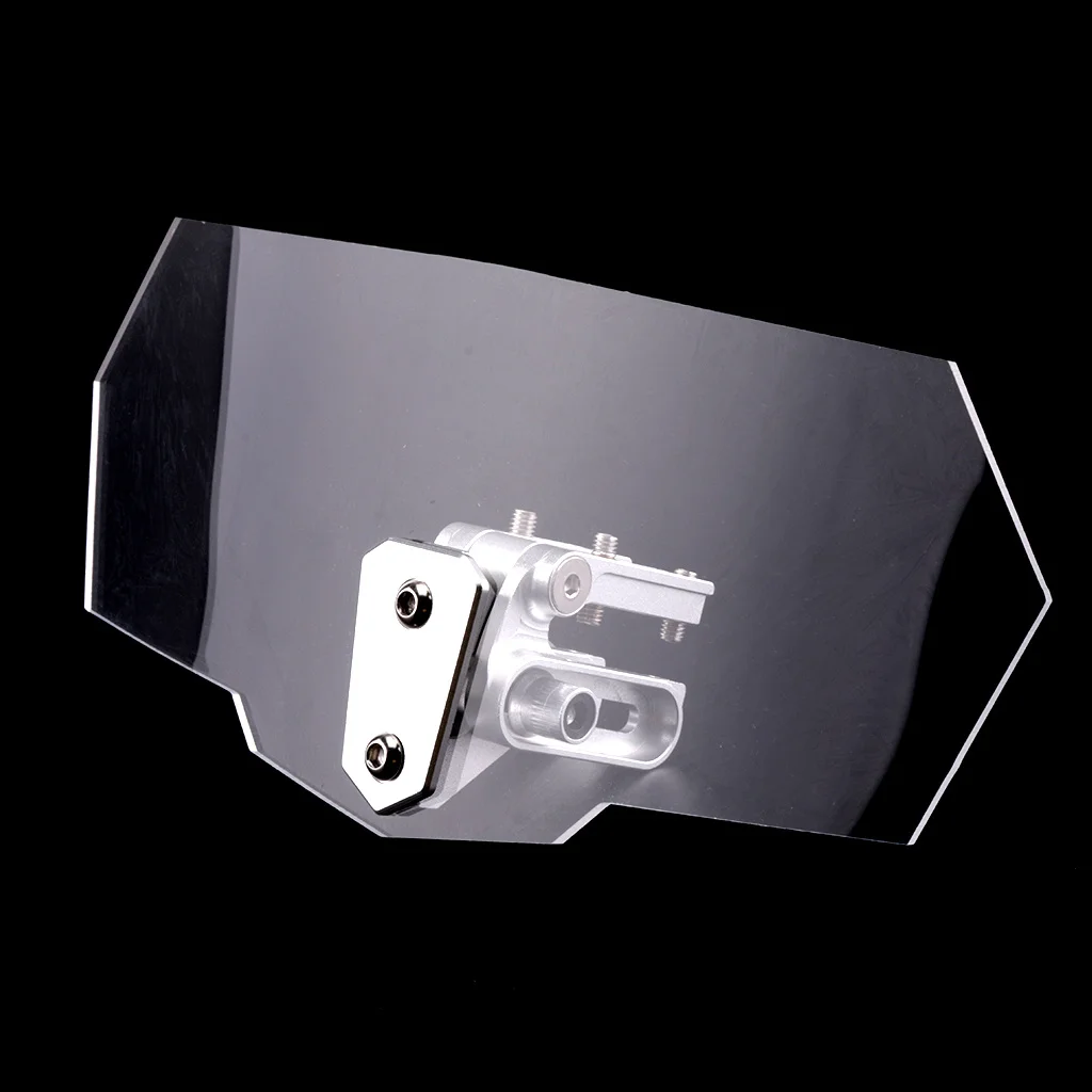 

Universal Motorcycle Windshield Adjustable Windscreen Wind Deflector