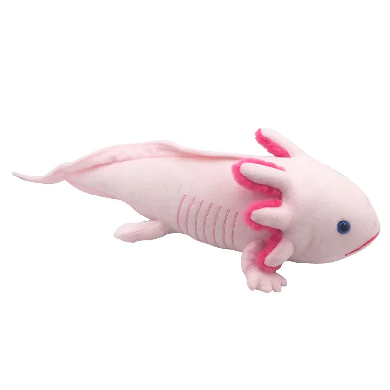 Милая Axolotl мягкая плюшевая игрушка Реалистичная имитация Ambystoma мексиканский