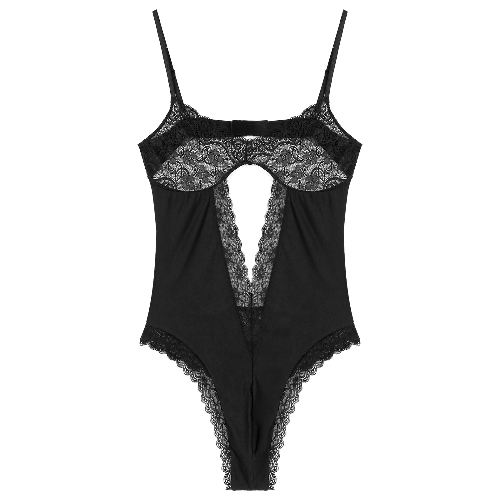 Пикантная мужская пижама одежда для сна в стиле Сисси прозрачное кружевное