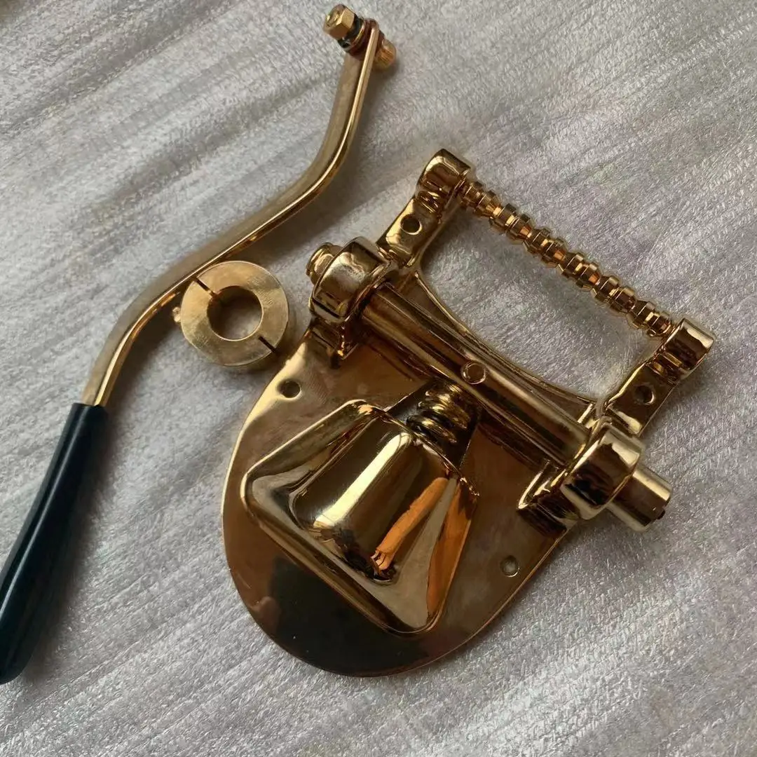 Ожоги вибрато/gretsch tailpiece Gold duo astro sparkle jet corvette bigsby|Детали и аксессуары для гитар| |