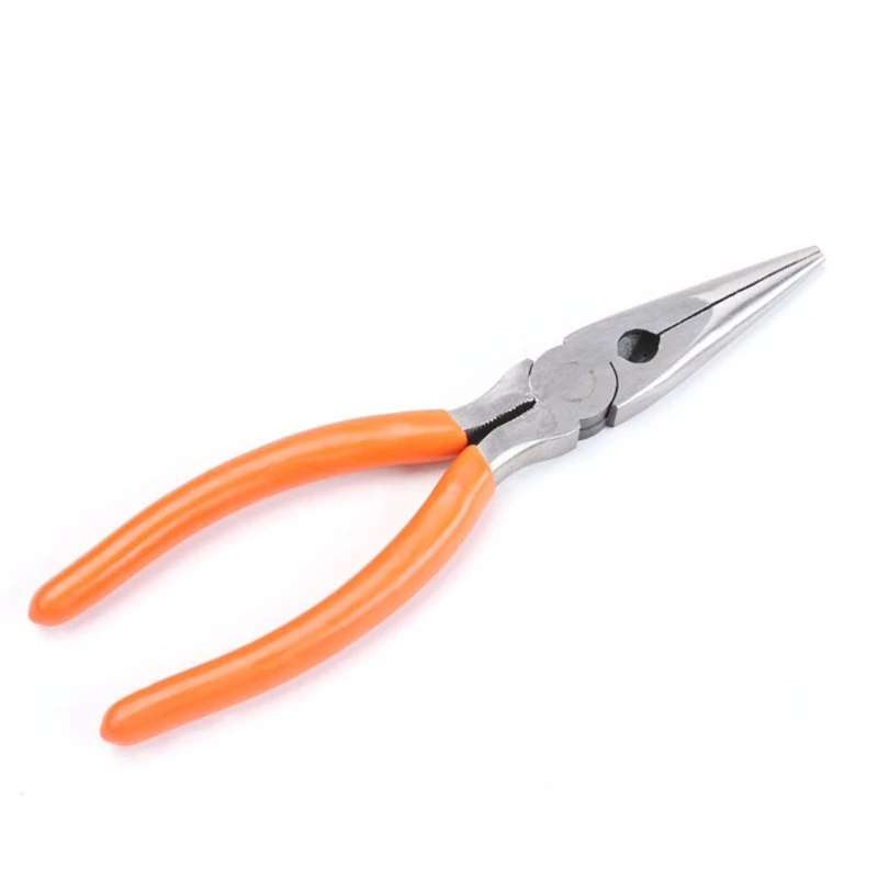 

pliers tool roll Durable Pliers Set Technical Pliers with Tool Roll for End Cutting and DIY Use cable cutting pliers