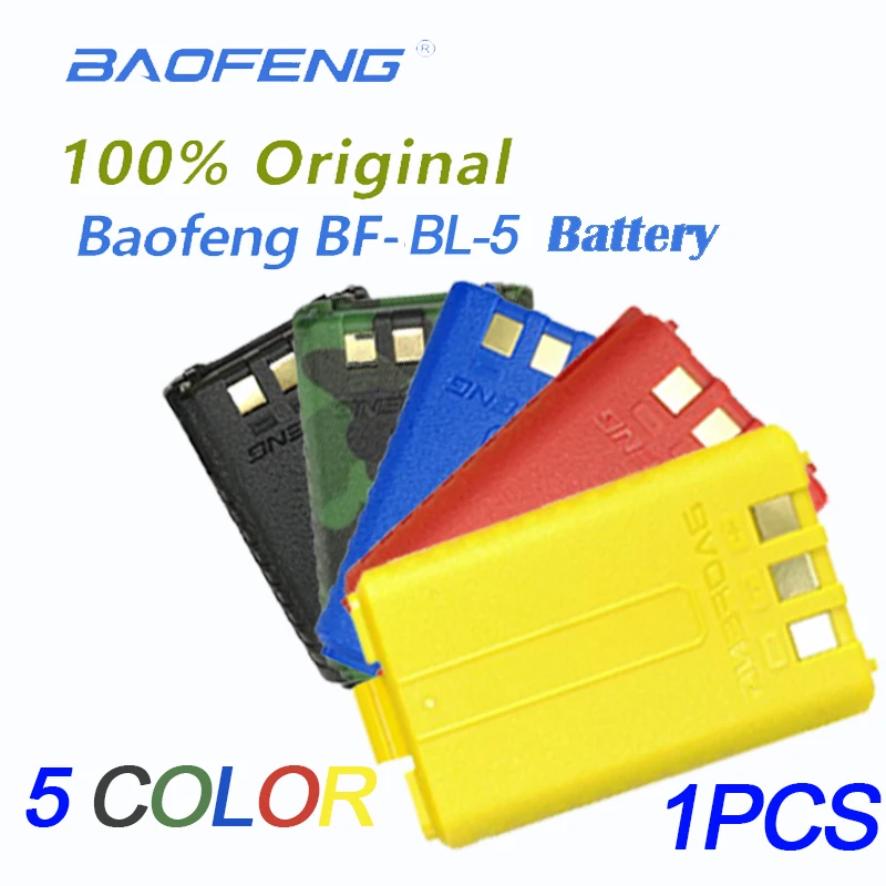Оригинальный BL-5 литий-ионный аккумулятор Baofeng uv5r Батарея 1800 мА-ч для UV-5R Uv-5re UV-5ra UV