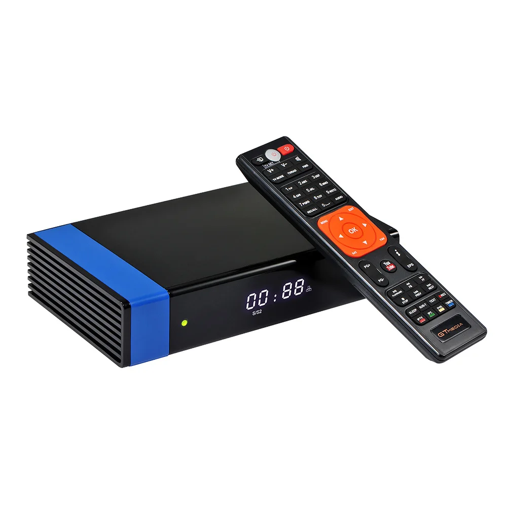 H.265 телеприставка с RJ45 встроенной поддержкой Wi Fi Powervu Biss CS Youtube DVB S2 HD GTMedia V8 NOVA