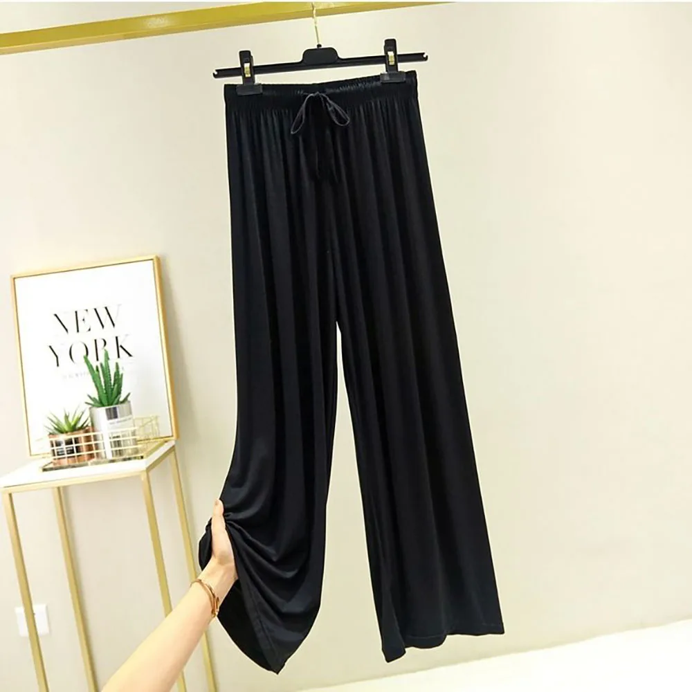 

High-waisted, modal, loose-fitting, wide-legged trousers, women;s shapeless trousers, slacks,