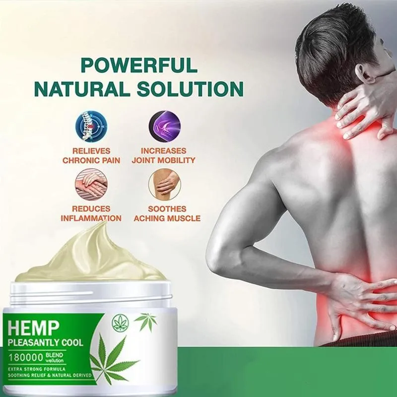 

10/20/30g Arthritis Relieve Muscle Pain Neck Back Shoulder Body Pain Relief Hemp Cream Hemp Balm Ointment Rheumatism