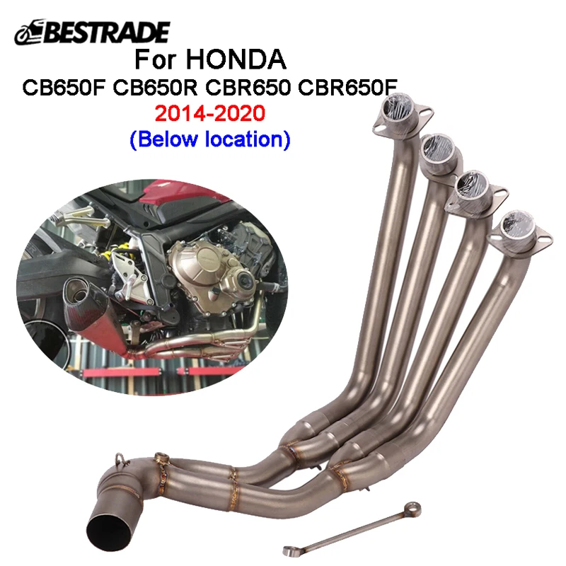 Штыревая труба для Honda CB650F CB650R CBR650 CBR650F 2014 2020 передняя средняя | Отзывы и видеообзор