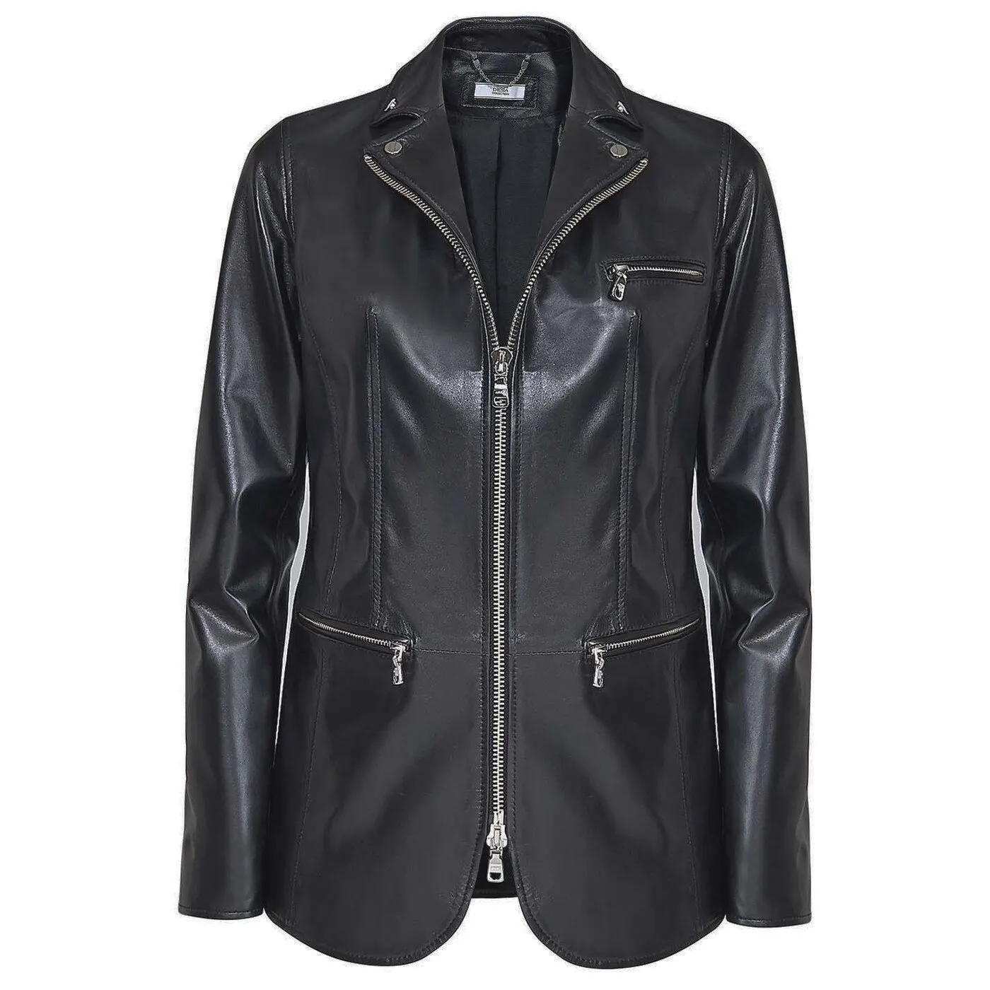 Genuine sheep leather Biker jacket Slim Fit Blazer women sports LEATHER JACKETS Spring and autumn fashion clothing Turkey