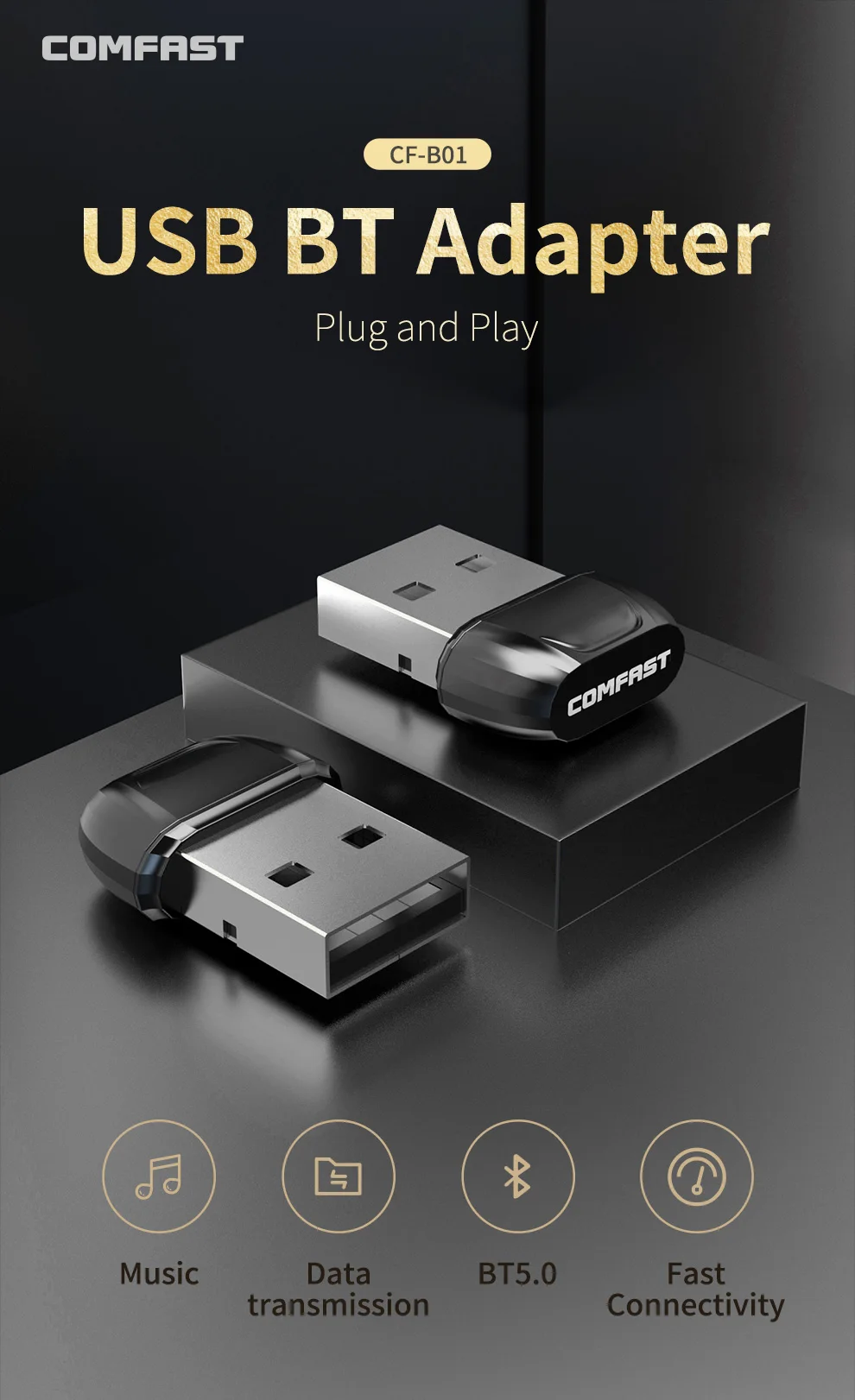 Bluetooth 5 0 Usb адаптер для ПК Windows 7 8 10 компьютерные ноутбуки рецептор передатчик