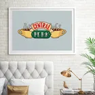 5D алмазная живопись друзья ТВ центральный Перк Алмазная мозаика сделай сам полная круглая Алмазная вышивка крестиком Стразы домашний декор