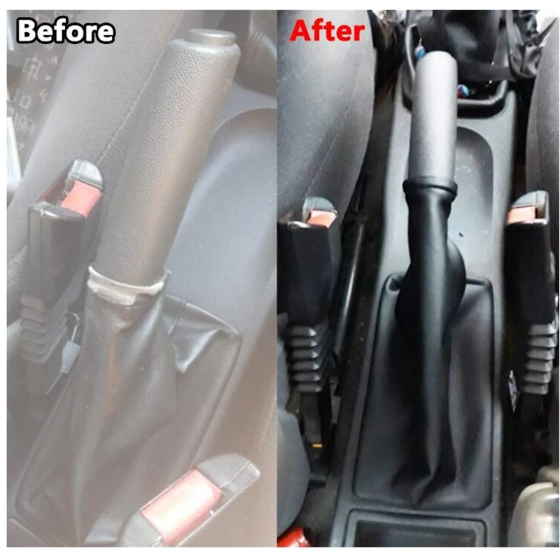 

Parking Handbrake Gaiter Handbrake Boot Cover for Vauxhall Opel Vectra B 1995-2002 Anti Slip Shift Knob Gaiter Boot