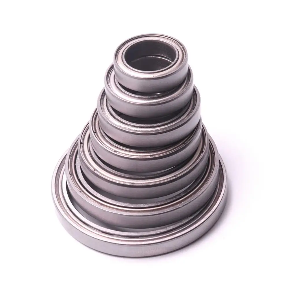 7 шт./компл. радиальные подшипники супер тонкие стеновые шарикоподшипники