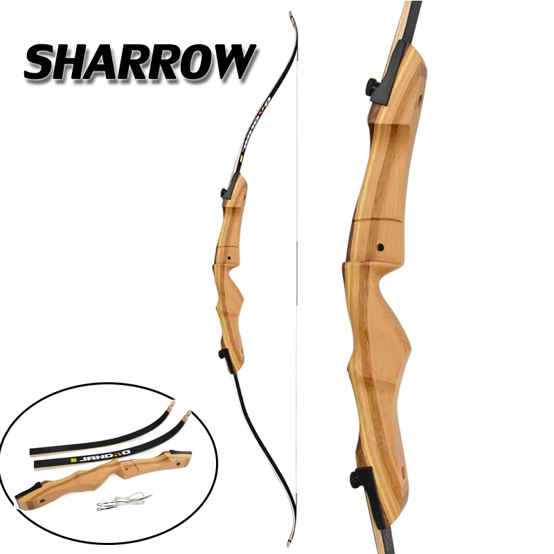 

1pc 62/66/68/70inch Recurve Bow 24-40lbs log Long Bow Sports Game Training Profession Shooting Motion Field Hunting