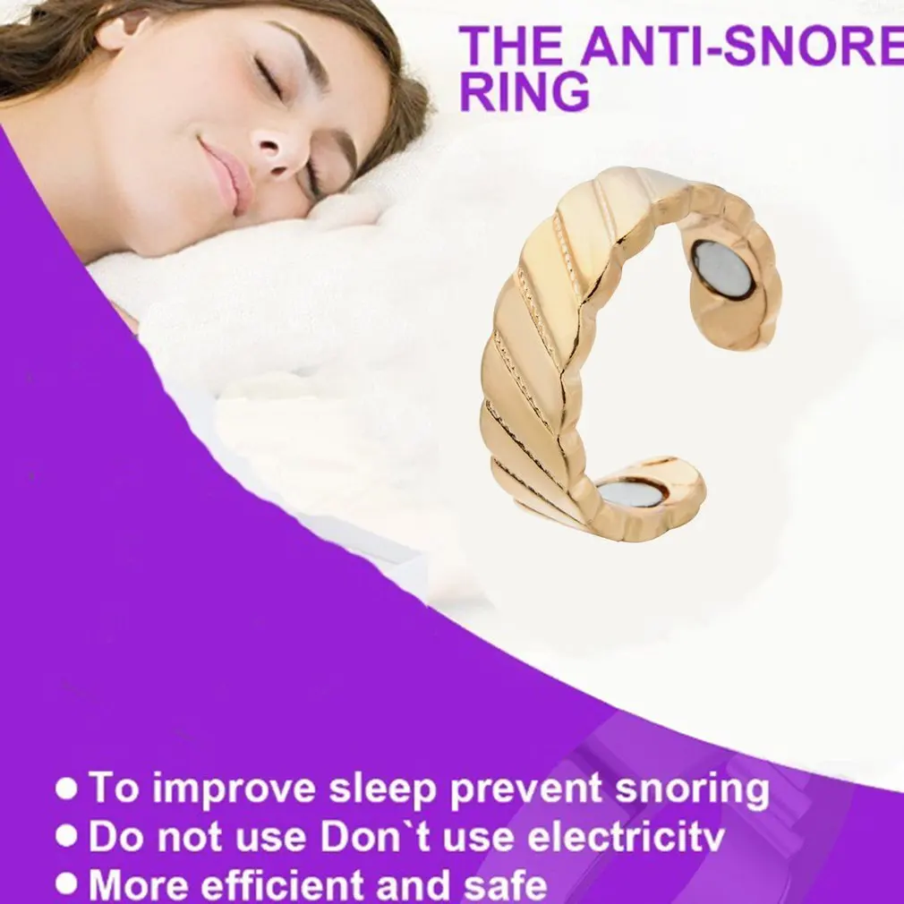 Креативный новый тканый узор кольцо магнитное здоровье анти храп Кольцо Магнит