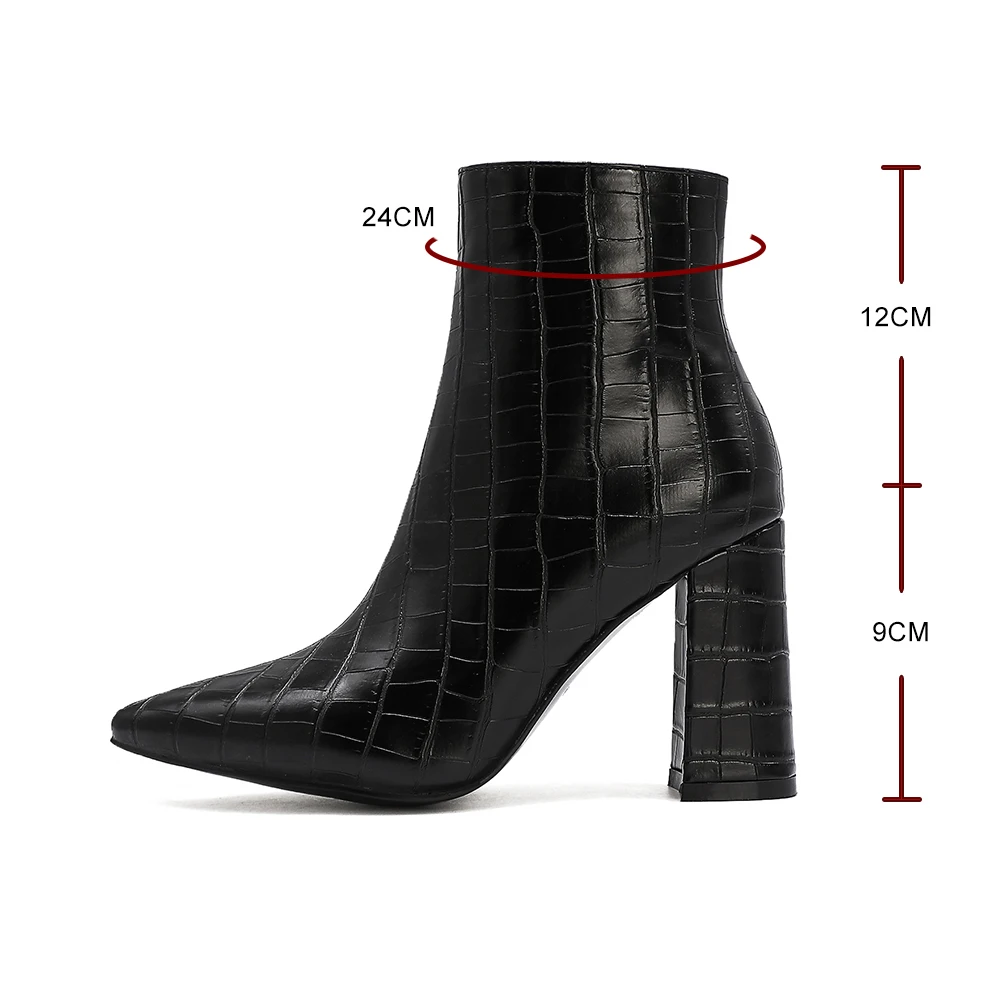 Ботильоны Челси в Западном женские ковбойские ботинки с острым носком Женские