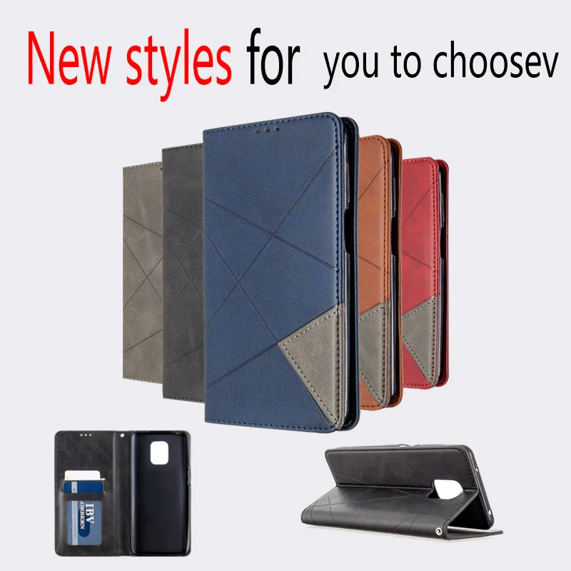 

Prismatic Leather Flip Case For Xiaomi POCO X3 10T PRO LITE Redmi Note 9S 10 8T K30 K20 MI 10 CC9 9T Magnetic Wallet Cover