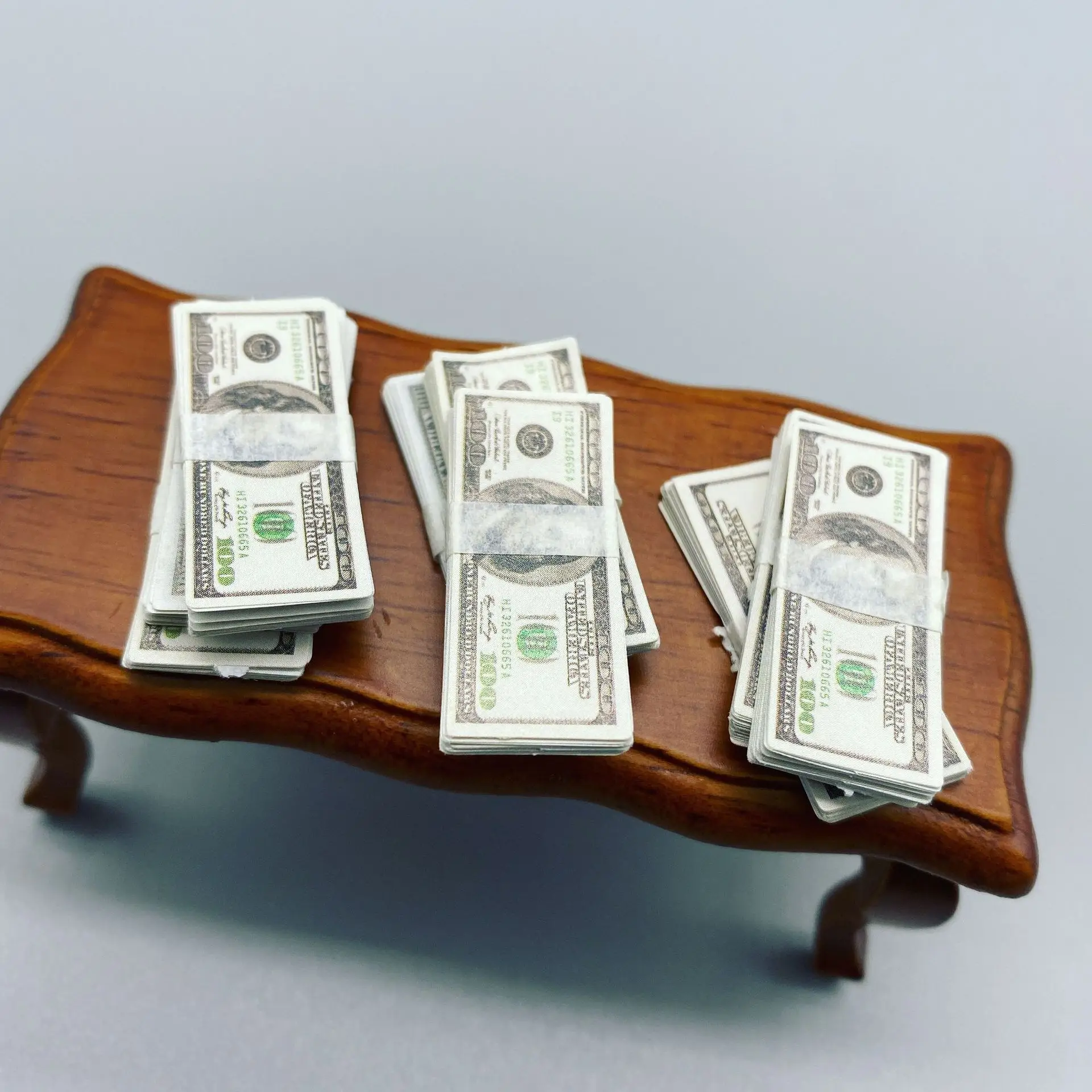 90 шт./компл. креативные миниатюрные банкноты за 100 долларов детские игрушки