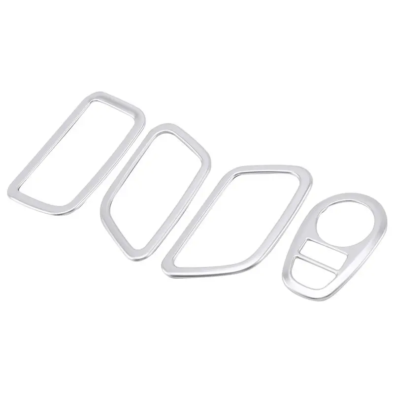 Для Hyundai Ix25 Creta аксессуары 2017-2020 ABS хромированные внутренние Молдинги фар рамка