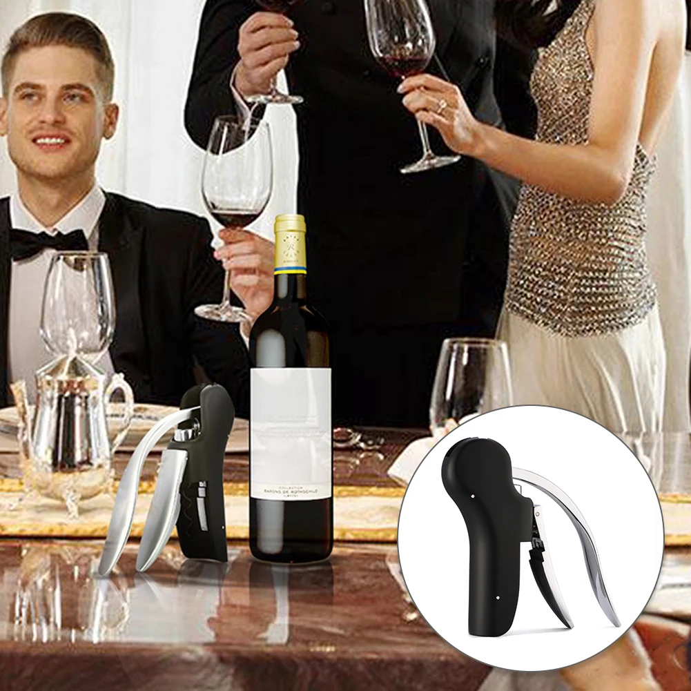 

Fashion Wine Tool Set Wine Opener Bar Lever Corkscrew Convenient Bottle Openers