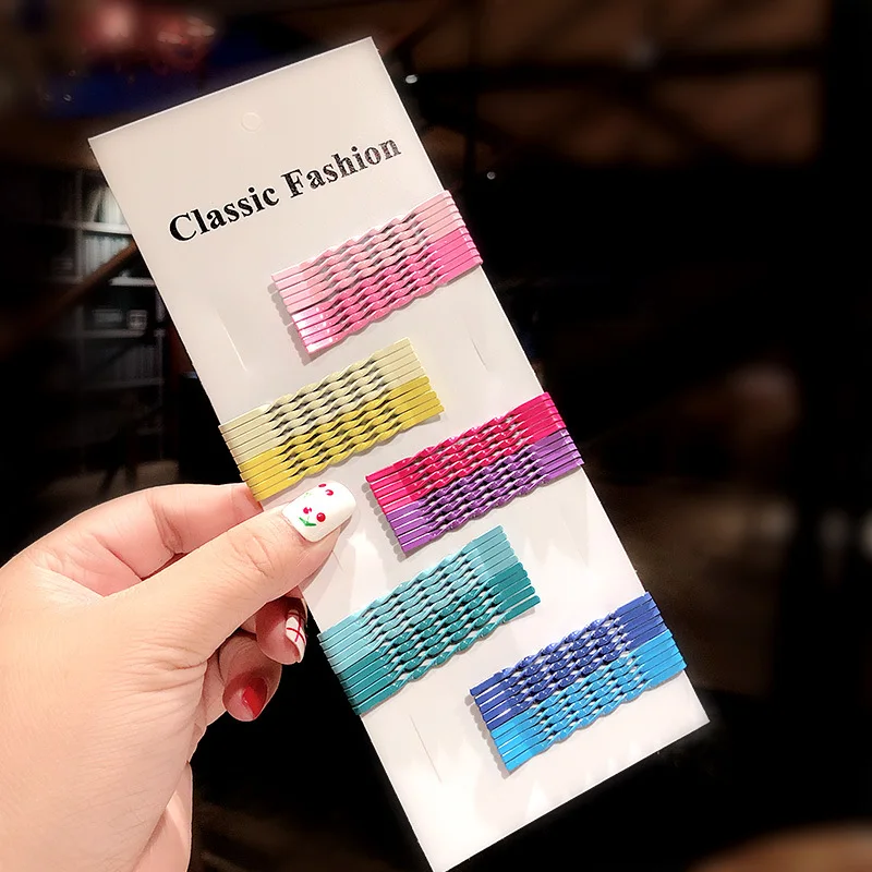 50 шт. головные уборы для девочек различные шпильки 8 стилей цветные детские