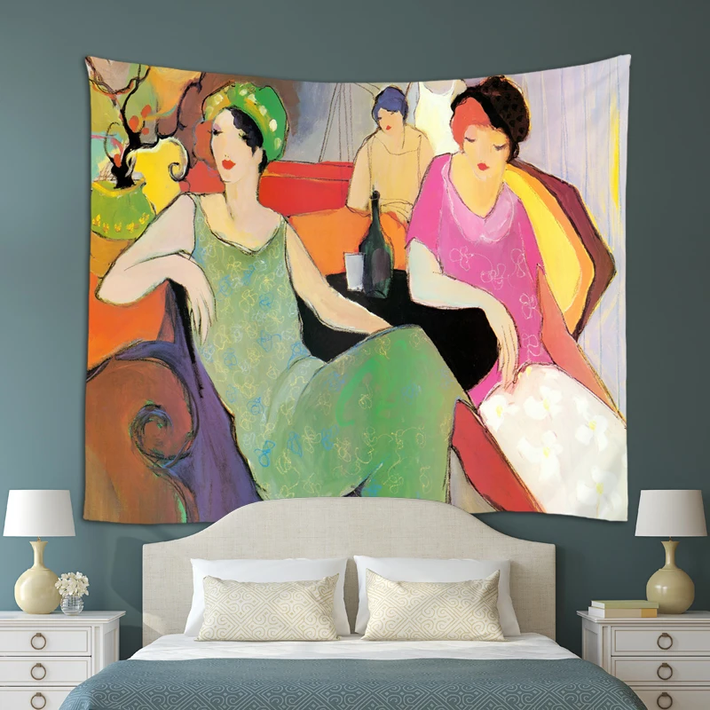 Индийский гобелен 3 размера настенные гобелены богемный домашний декор пляжное