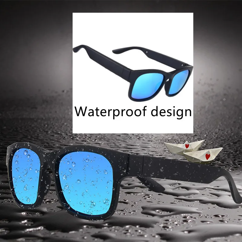 구매 블루투스 5.0 헤드셋 야외 여러 가지 빛깔의 선글라스 스포츠 헤드폰, 휴대 전화 무선 이어폰 통화 음악 스테레오 안경