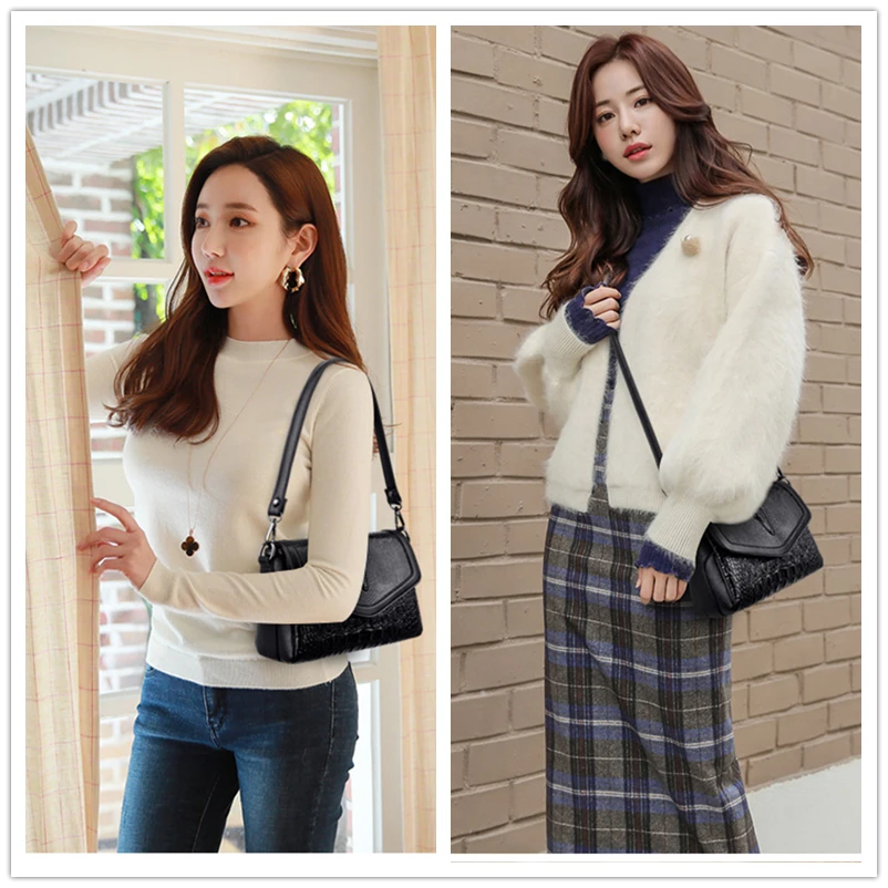 FLYONE 3D сумка из крокодиловой кожи женские сумки-мессенджеры модная женская на