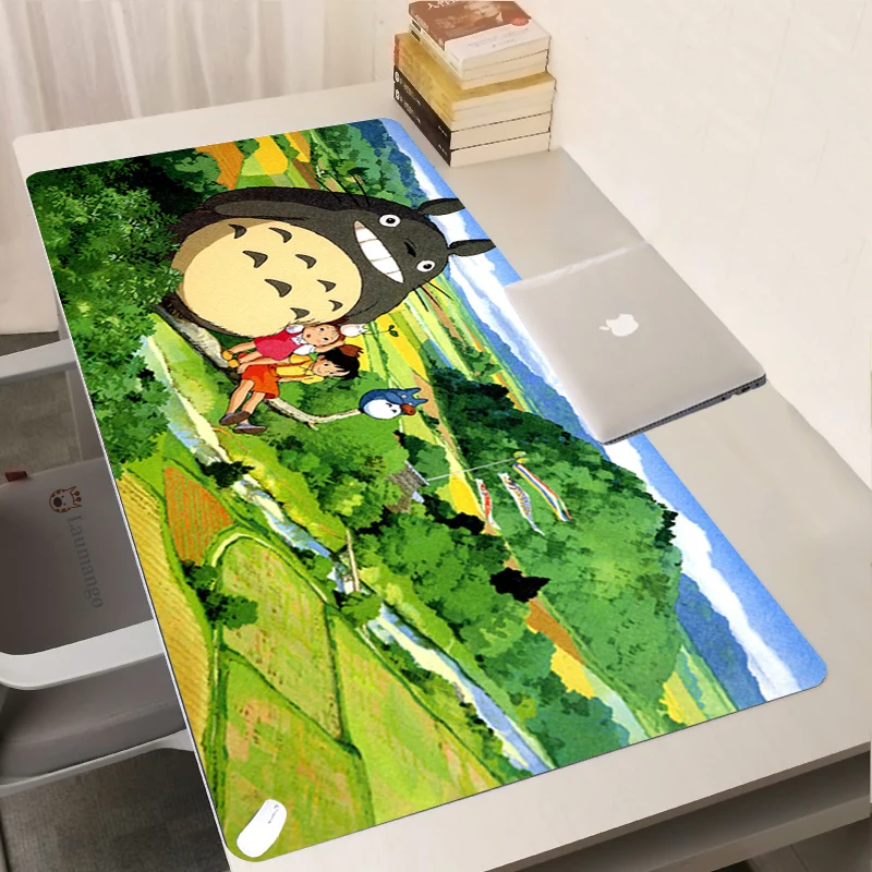 

Totoro Mouse Pad Gaming Accessories Rubber Carpet Computer Keyboard Desk Mat AlfombrillaXL XXL 90x40cm Table CS GO LOL Mousepad