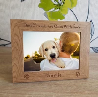 dog photo frame personalized pet picture frame engraved dog cat photo gift frames dog mom dad gift