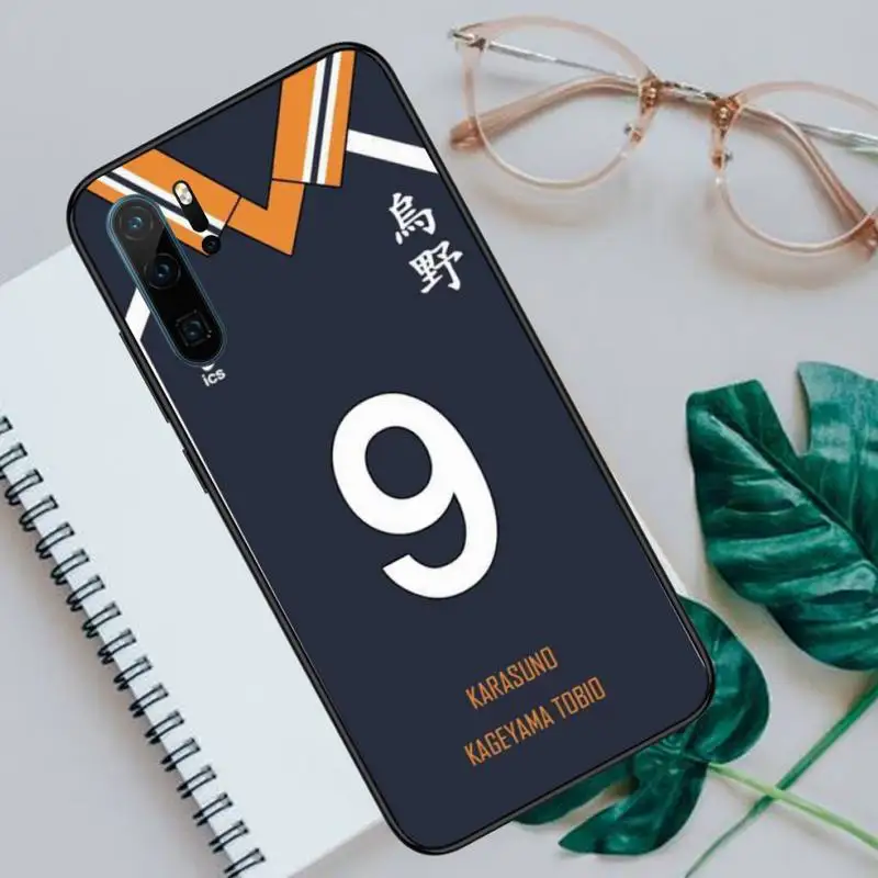 

Haikyuu!! Karasuno Jersey Shoyo Hinata Phone Cases For Huawei P40 P20 P30 lite Pro P Smart 2019 Mate 40 20 10 Lite Pro Nova 5t
