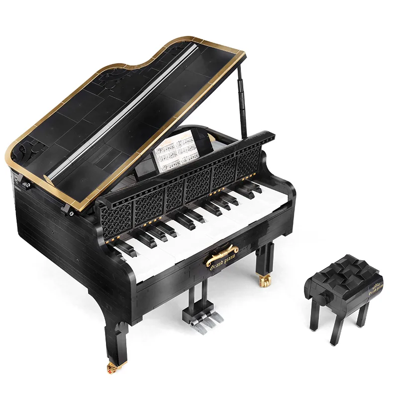 IN STOCK MOC APP Control Electric Playable GRAND PIANO Bluetooth Speaker Fit High-Tech Toy Building Blocks Brick Kid Gift | Игрушки и