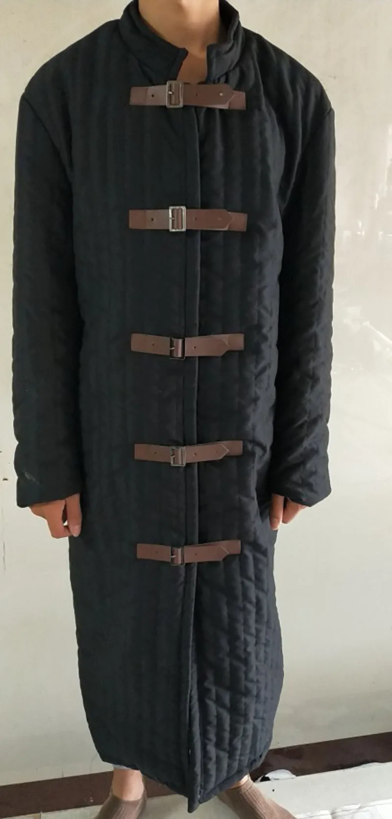 Средневековые бойцовские Рыцари Larp костюм Gambeson Doublet мужская Броня куртка для